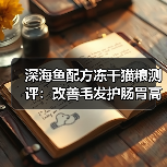 深海鱼配方冻干猫粮测评：改善毛发护肠胃高性价比？（图4）