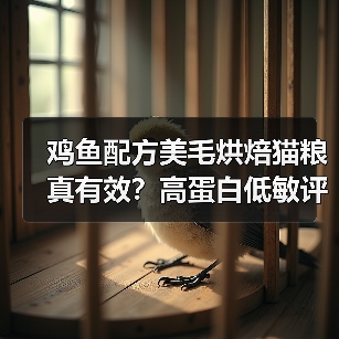 鸡鱼配方美毛烘焙猫粮真有效?高蛋白低敏评测(图3) 鸡鱼配方美毛烘焙猫粮真有效?高蛋白低敏评测(图3)