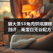 猫大圣S8兔肉烘焙猫粮测评：高蛋白无谷配方值得入手吗？（图4）