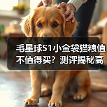 毛星球S1小金袋猫粮值不值得买？测评揭秘高蛋白低敏优势