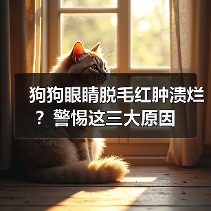 狗狗眼睛脱毛红肿溃烂?警惕这三大原因(图1) 狗狗眼睛脱毛红肿溃烂?警惕这三大原因(图1)