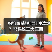 狗狗眼睛脱毛红肿溃烂?警惕这三大原因(图3) 狗狗眼睛脱毛红肿溃烂?警惕这三大原因(图3)