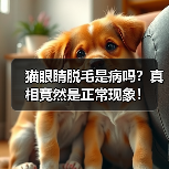 猫眼睛脱毛是病吗?真相竟然是正常现象!(图1) 猫眼睛脱毛是病吗?真相竟然是正常现象!(图1)