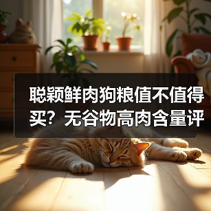 聪颖鲜肉狗粮值不值得买?无谷物高肉含量评测解析(图2) 聪颖鲜肉狗粮值不值得买?无谷物高肉含量评测解析(图2)