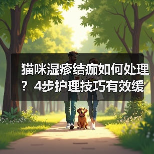 猫咪湿疹结痂如何处理？4步护理技巧有效缓解（图2）
