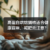 高蛋白烘焙猫粮适合健康猫咪，减肥需注意？（图3）