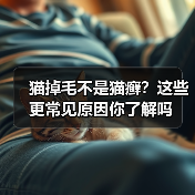 猫掉毛不是猫癣?这些更常见原因你了解吗(图4) 猫掉毛不是猫癣?这些更常见原因你了解吗(图4)
