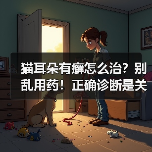 猫耳朵有癣怎么治?别乱用药!正确诊断是关键(图1) 猫耳朵有癣怎么治?别乱用药!正确诊断是关键(图1)