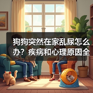 狗狗突然在家乱尿怎么办?疾病和心理原因全解析(图4) 狗狗突然在家乱尿怎么办?疾病和心理原因全解析(图4)