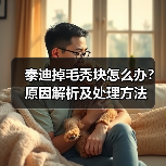泰迪掉毛秃块怎么办?原因解析及处理方法(图1) 泰迪掉毛秃块怎么办?原因解析及处理方法(图1)