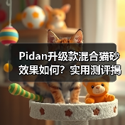 Pidan升级款混合猫砂效果如何？实用测评揭晓（图1）