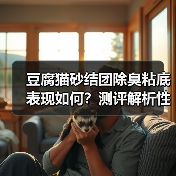 豆腐猫砂结团除臭粘底表现如何？测评解析性价比高不？（图1）