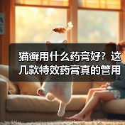 猫癣用什么药膏好?这几款特效药膏真的管用吗?(图2) 猫癣用什么药膏好?这几款特效药膏真的管用吗?(图2)