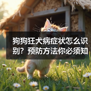 狗狗狂犬病症状怎么识别？预防方法你必须知道（图2）