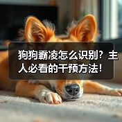狗狗霸凌怎么识别？主人必看的干预方法！（图1）