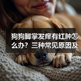 狗狗脚掌发痒有红肿怎么办？三种常见原因及护理指南