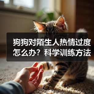 狗狗对陌生人热情过度怎么办？科学训练方法全解析（图3）