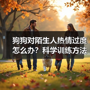 狗狗对陌生人热情过度怎么办？科学训练方法全解析（图4）