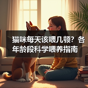 猫咪每天该喂几顿？各年龄段科学喂养指南（图3）