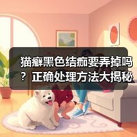 猫癣黑色结痂要弄掉吗?正确处理方法大揭秘(图2) 猫癣黑色结痂要弄掉吗?正确处理方法大揭秘(图2)