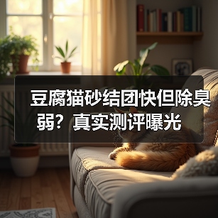 豆腐猫砂结团快但除臭弱？真实测评曝光