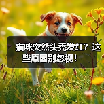 猫咪突然头秃发红？这些原因别忽视！