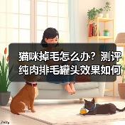 猫咪掉毛怎么办？测评纯肉排毛罐头效果如何（图2）