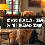 猫咪掉毛怎么办？测评纯肉排毛罐头效果如何