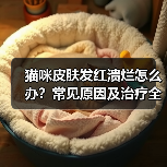 猫咪皮肤发红溃烂怎么办？常见原因及治疗全攻略