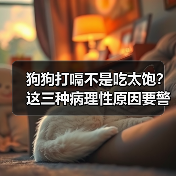 狗狗打嗝不是吃太饱？这三种病理性原因要警惕