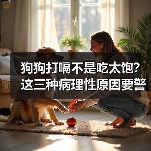 狗狗打嗝不是吃太饱？这三种病理性原因要警惕（图2）