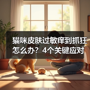 猫咪皮肤过敏痒到抓狂怎么办？4个关键应对方法