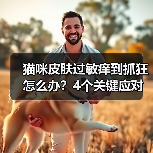猫咪皮肤过敏痒到抓狂怎么办?4个关键应对方法(图4) 猫咪皮肤过敏痒到抓狂怎么办?4个关键应对方法(图4)