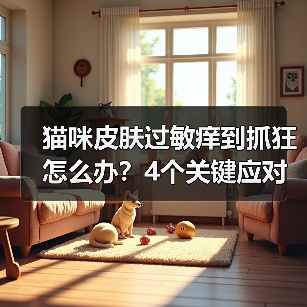 猫咪皮肤过敏痒到抓狂怎么办?4个关键应对方法(图3) 猫咪皮肤过敏痒到抓狂怎么办?4个关键应对方法(图3)