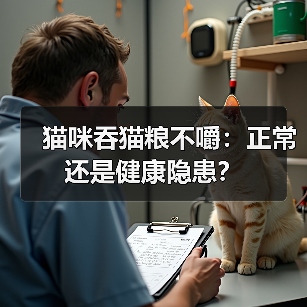猫咪吞猫粮不嚼：正常还是健康隐患？