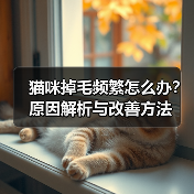 猫咪掉毛频繁怎么办?原因解析与改善方法(图4) 猫咪掉毛频繁怎么办?原因解析与改善方法(图4)