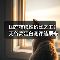 国产猫粮性价比之王？无谷高蛋白测评结果来了！（图3）