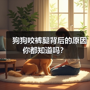 狗狗咬裤腿背后的原因你都知道吗？（图3）