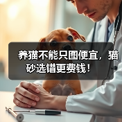 养猫不能只图便宜，猫砂选错更费钱！