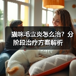 猫咪毛囊炎怎么治？分阶段治疗方案解析