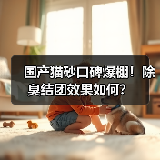 国产猫砂口碑爆棚！除臭结团效果如何？