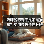 猫咪脱毛到底是不是猫癣?实用技巧快速分辨(图2) 猫咪脱毛到底是不是猫癣?实用技巧快速分辨(图2)