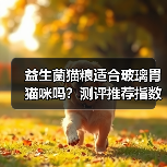 益生菌猫粮适合玻璃胃猫咪吗？测评推荐指数