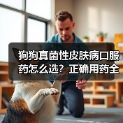 狗狗真菌性皮肤病口服药怎么选？正确用药全攻略