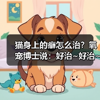 猫身上的癣怎么治?氧宠博士说:好治~好治~(图2) 猫身上的癣怎么治?氧宠博士说:好治~好治~(图2)
