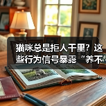 猫咪总是拒人千里？这些行为信号暴露“养不熟”真相！