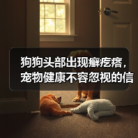 狗狗头部出现癣疙瘩，宠物健康不容忽视的信号