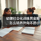 幼猫社会化训练黄金期，怎么培养外向不胆小的社牛猫？