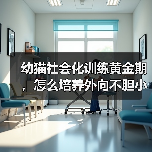 幼猫社会化训练黄金期，怎么培养外向不胆小的社牛猫？（图3）
