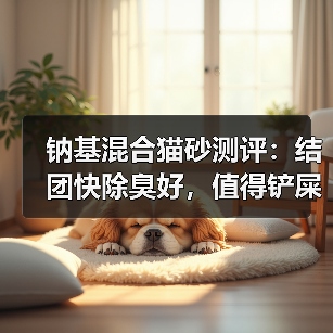 钠基混合猫砂测评:结团快除臭好,值得铲屎官信赖吗?(图3) 钠基混合猫砂测评:结团快除臭好,值得铲屎官信赖吗?(图3)